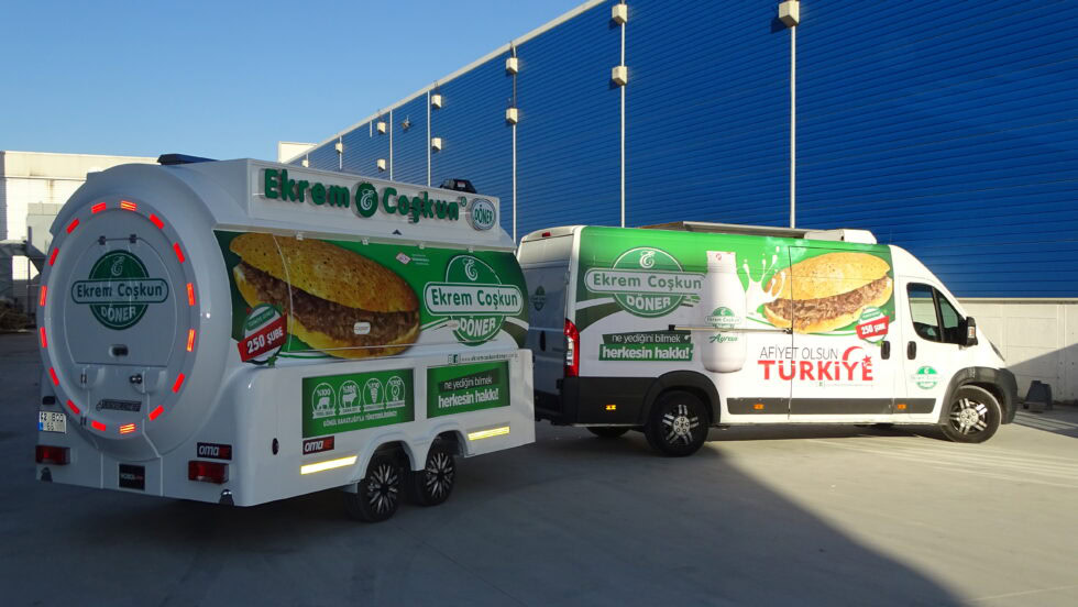 Your own doner kebab trailer has only advantages
