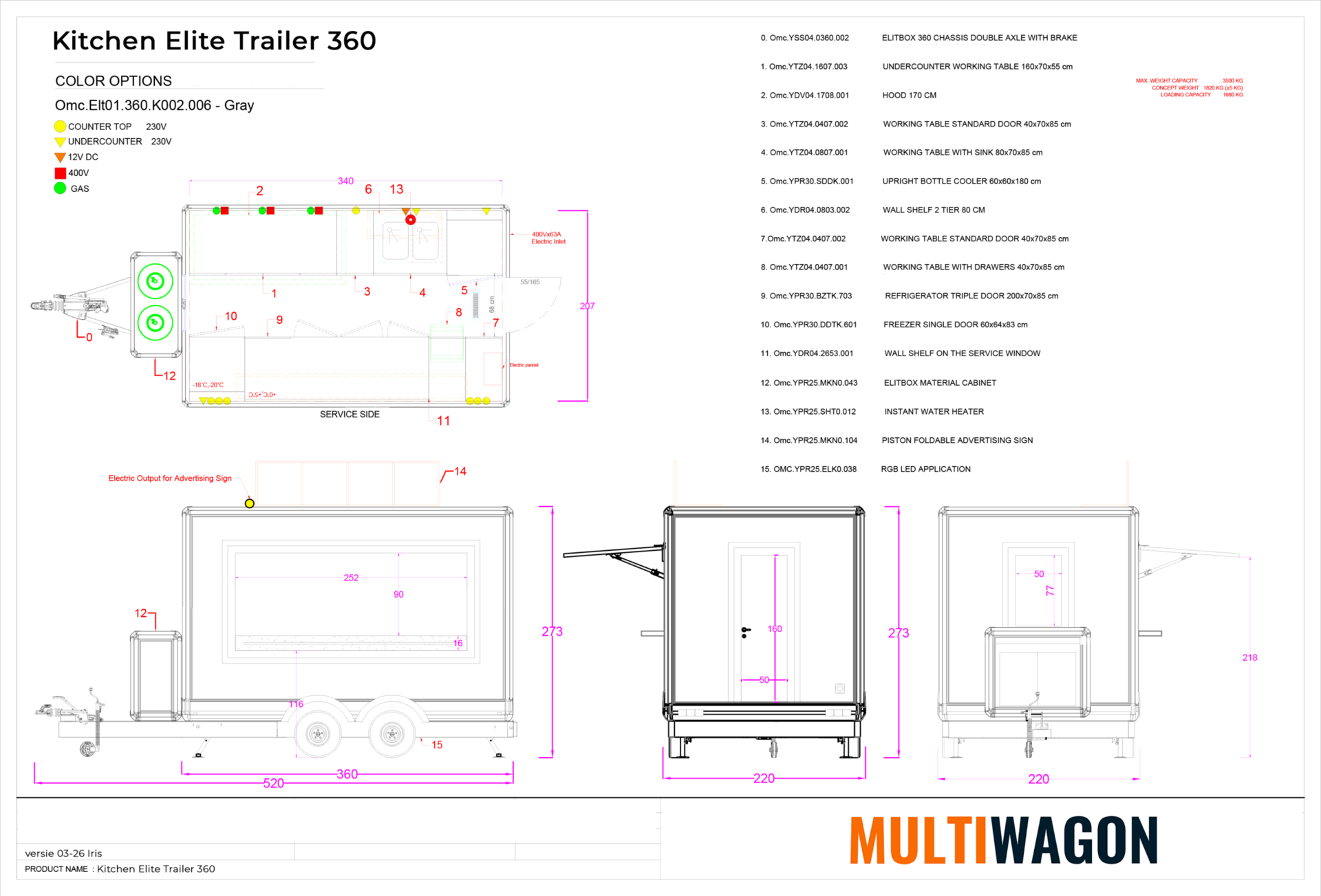 Kitchen Elite Trailer 360