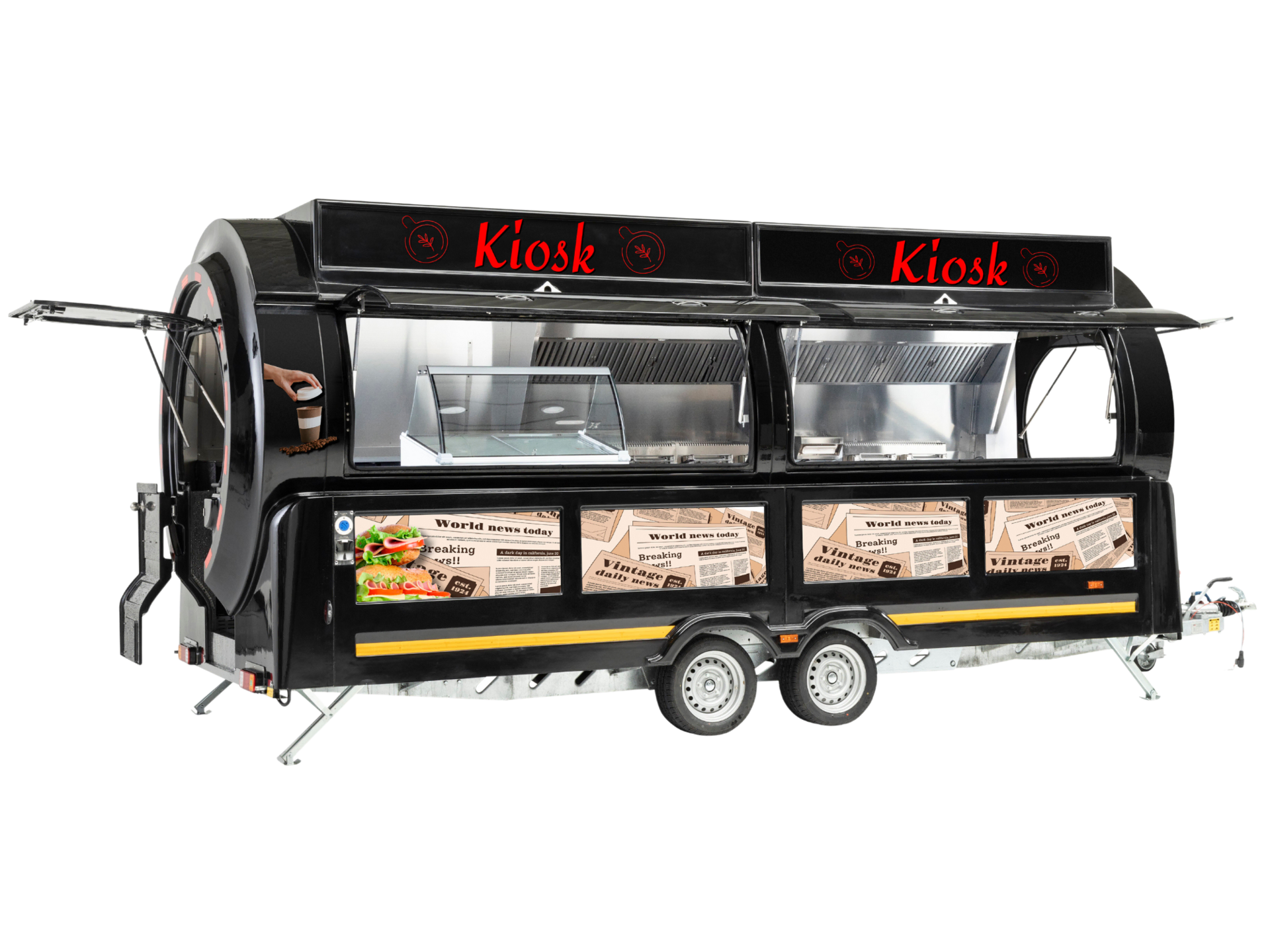 Kiosk Premium Trailer 550