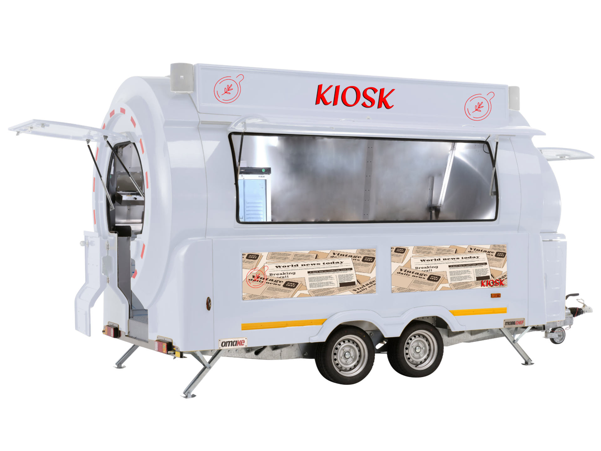 Kiosk Premium Trailer 400
