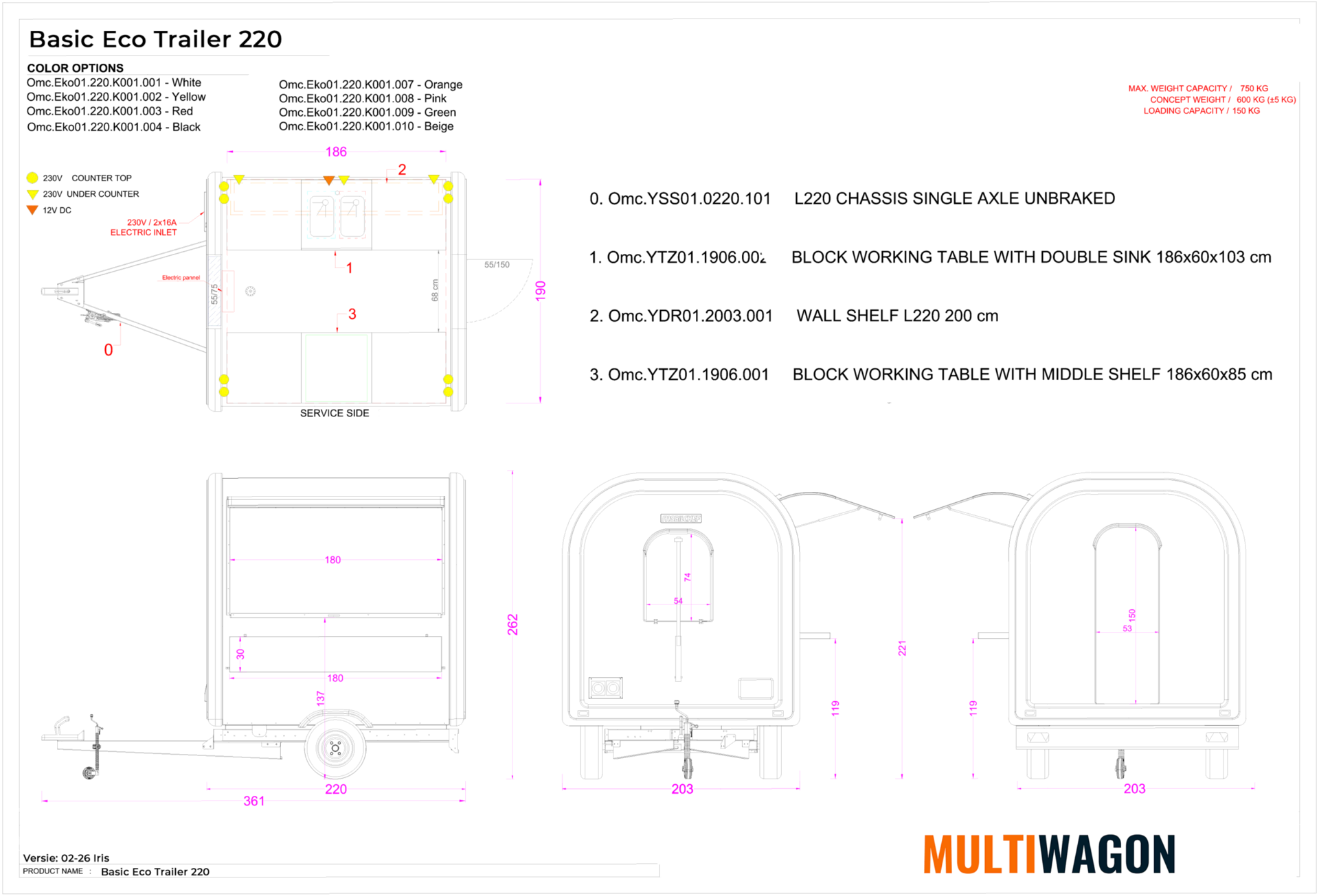 Basic Eco Trailer 220