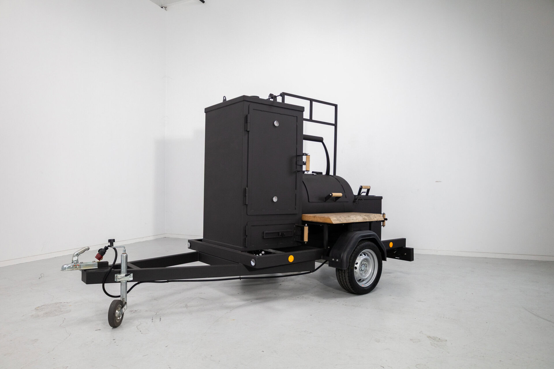 One-lid BBQ Smoker