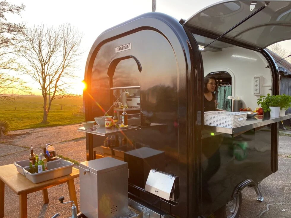 How much does a sushi trailer cost?